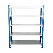 Стеллаж стационарный СТ-4 250x90x1000 5 полок